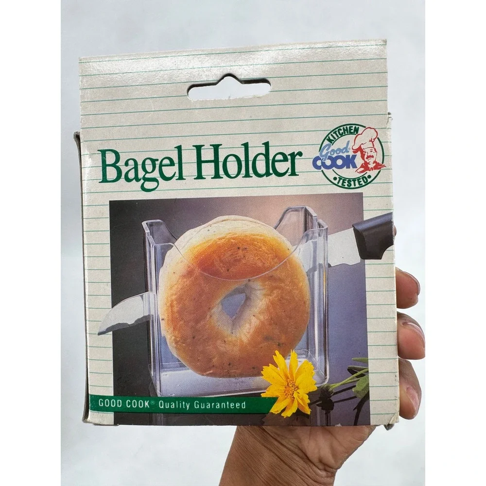 Kitchen Gadget Lot Yusshn Vegetable Chopper FoodSaver Canister Bagel Holder NEW